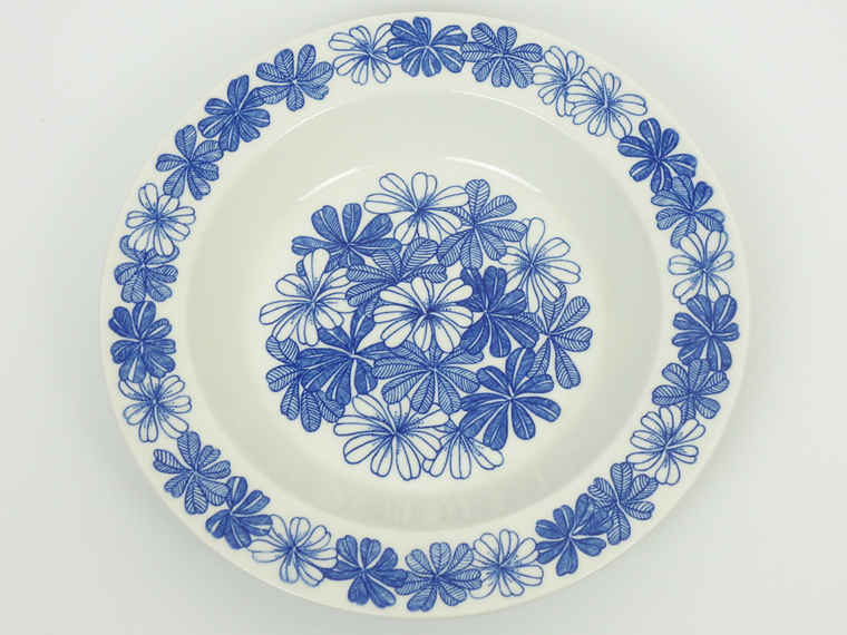 ARABIA KATRILLI スーププレート アラビア　ヴィンテージ　皿　花柄 katrilli (カトリーリ) plate 26.0cm / arabia (アラビア