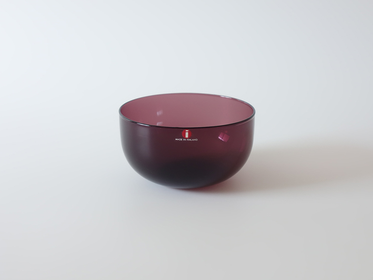 iittala/イッタラ i-line デザートボウル パープル 001|北欧ヴィンテージのpippuri(ピップリ)