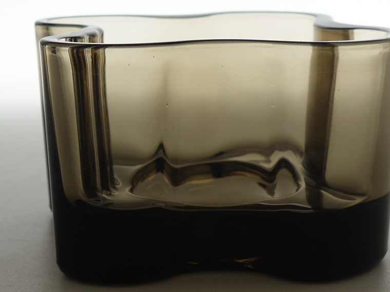 【廃盤品】イッタラ ブラウン アアルト キャンドルホルダー55mm イッタラ/Iittala/Alvar Aalto Collection/キャンドルホルダー