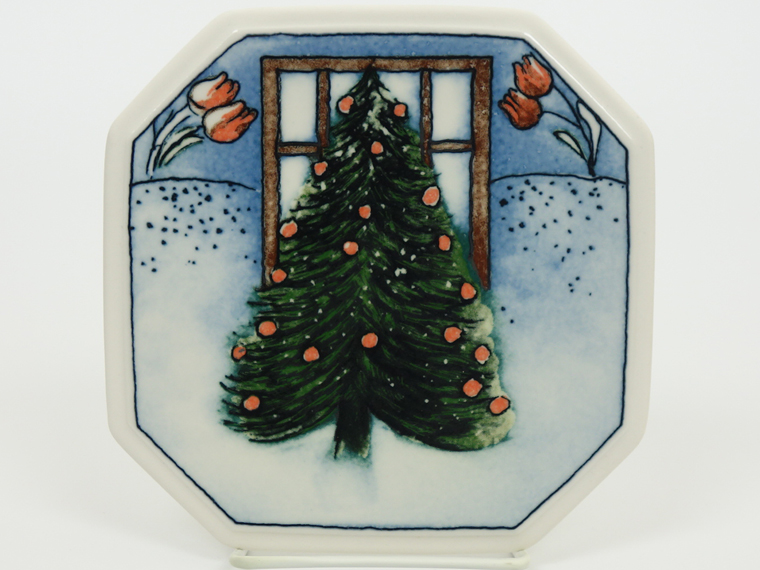 ARABIA×FINNAIR ヘルヤ・リウッコ=スンドストロムの陶板 CHRISTMAS