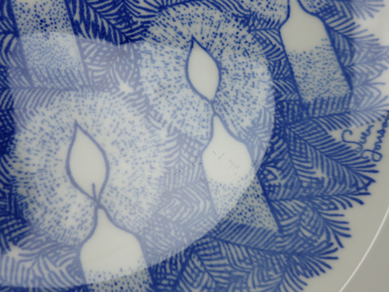 ラガディアン　クリスマスプレート1976年箱あり ラガディアン クリスマスプレート1976年箱あり