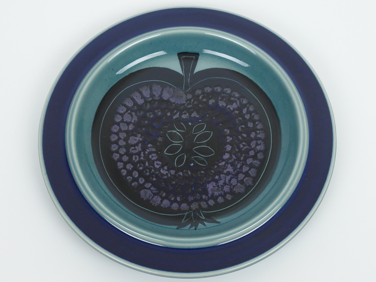 ARABIA/アラビア Fructus/フラクタス プレート20cm ブルー 030|北欧