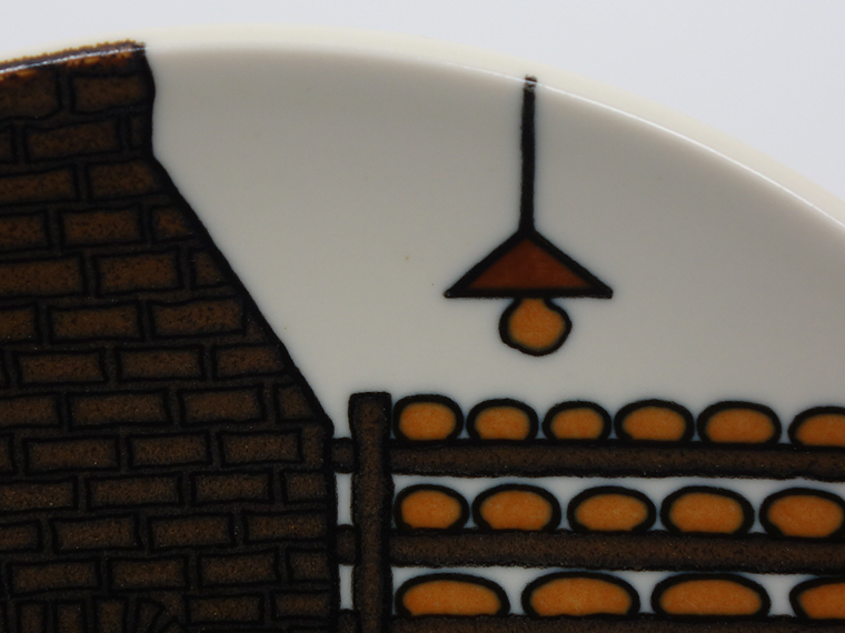 ARABIA/アラビア OSUUSLIIKE ELANTO 75周年 ウォールプレート