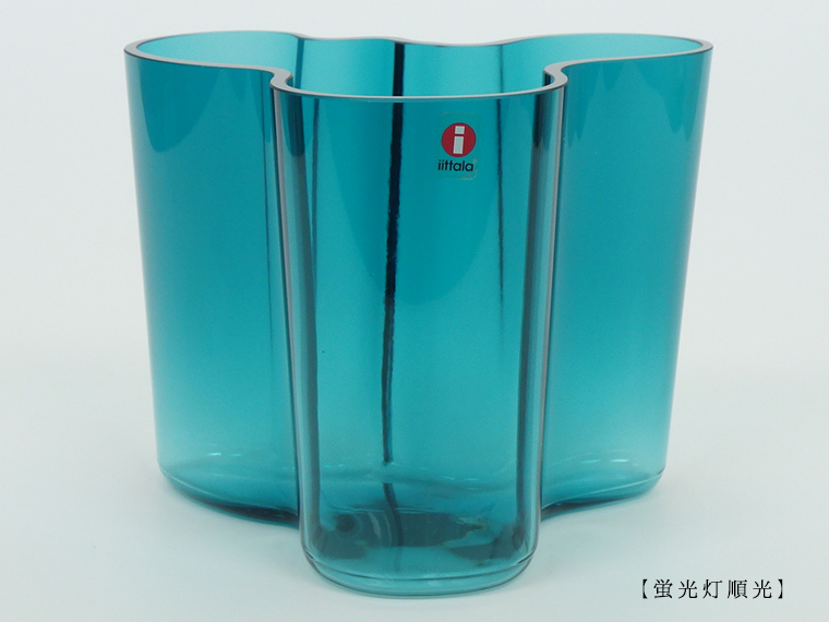 iittala/イッタラ Alvar Aalto フラワーベース H120mm ペトロール