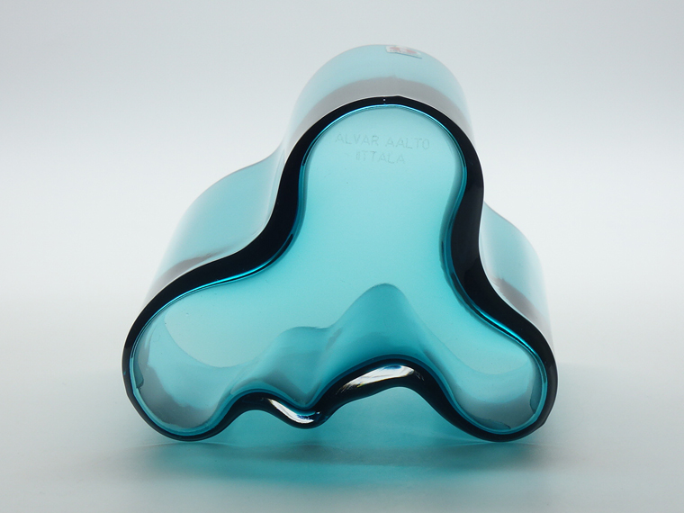 iittala/イッタラ Alvar Aalto ベース H95mm ペトロールブルー