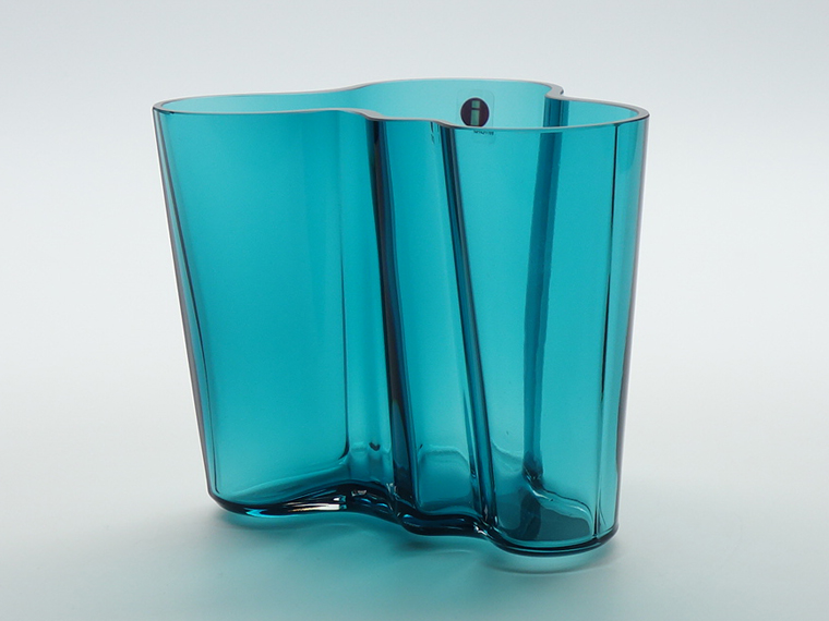 iittala/イッタラ Alvar Aalto フラワーベース H95mm ペトロール