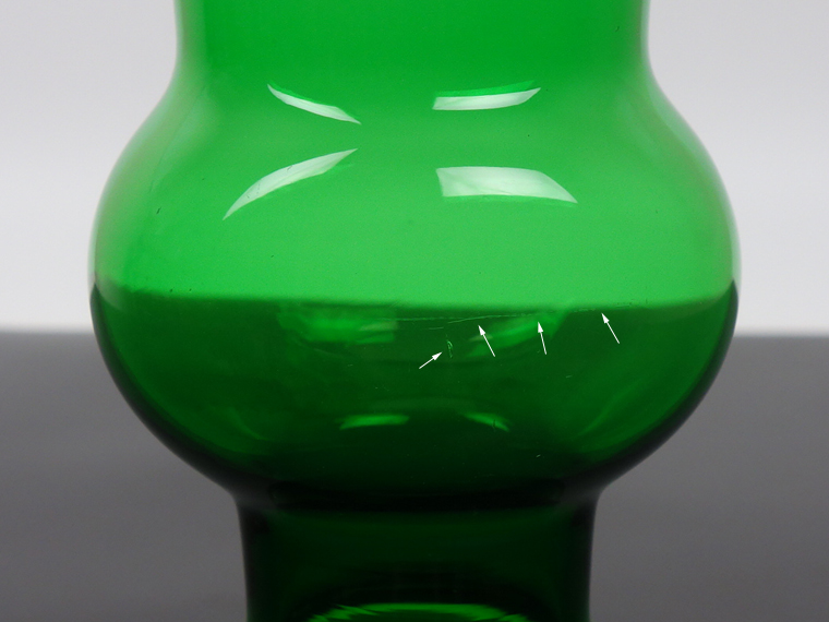 ヌータヤルヴィ【イッタラ】VASE　ヴィンテージ品 iittala Nuutajarvi Oiva Toikka vase / イッタラ