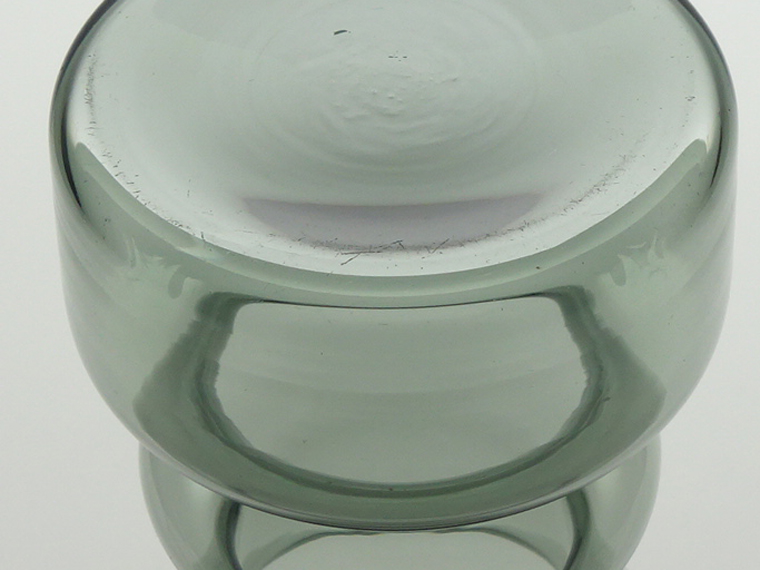 イッタラ【ヌータヤルヴィ】VASE　ヴィンテージ品 NUUTAJARVI/ヌータヤルヴィ VASE 1487 ブルー 001|北欧