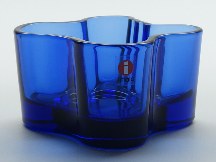 イッタラ　アルヴァ・アアルト　キャンドルホルダー　55㎜　ターコイズブルー iittala/イッタラ Alvar Aalto Collection キャンドルホルダー