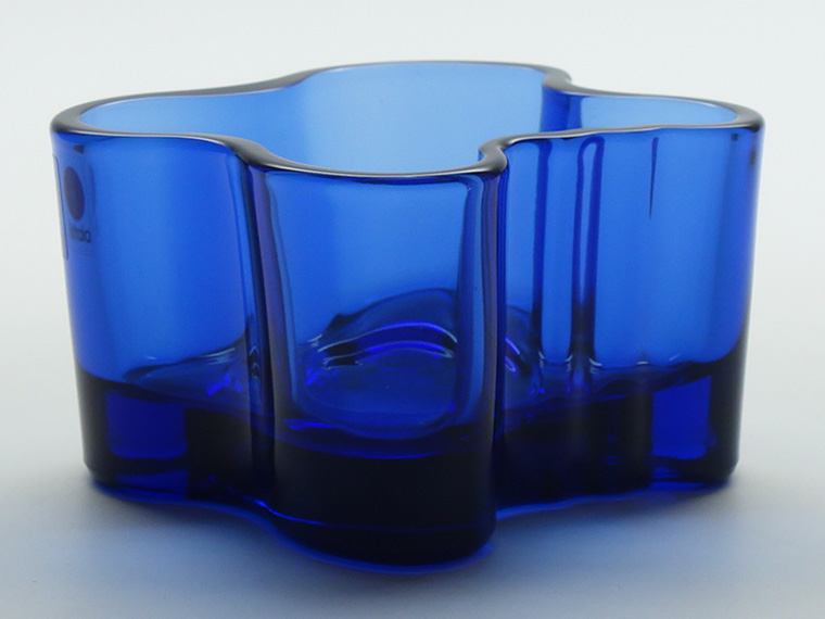 イッタラ　アルヴァ・アアルト　キャンドルホルダー　55㎜　シーブルー イッタラ アルヴァ・アアルト キャンドルホルダー 55