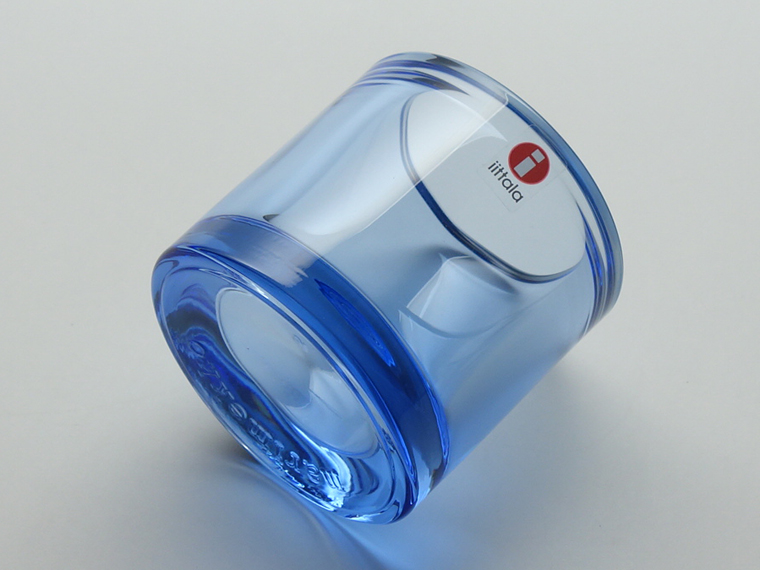 iittala/イッタラ KIVI/キヴィ キャンドルホルダー アクアブルー
