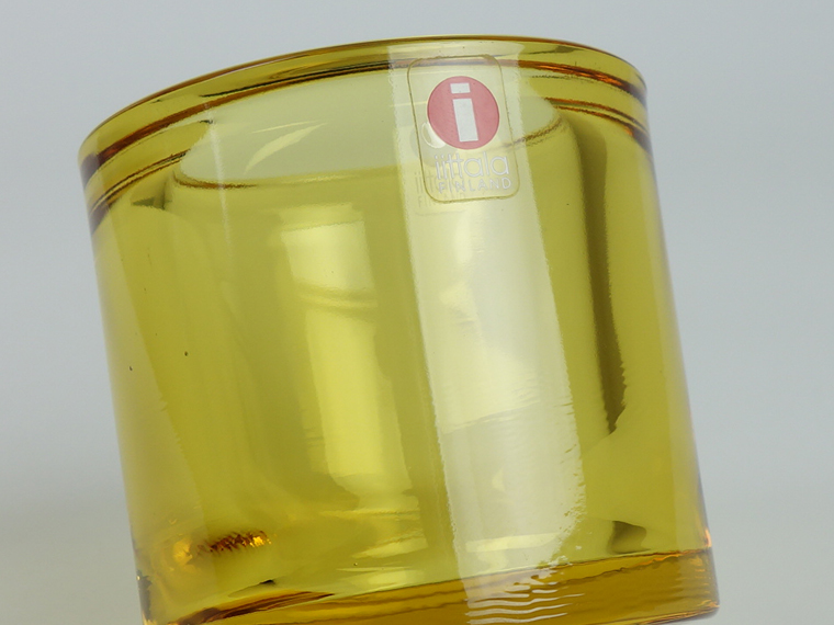 iittala/イッタラ KIVI/キヴィ キャンドルホルダー イエロー 002
