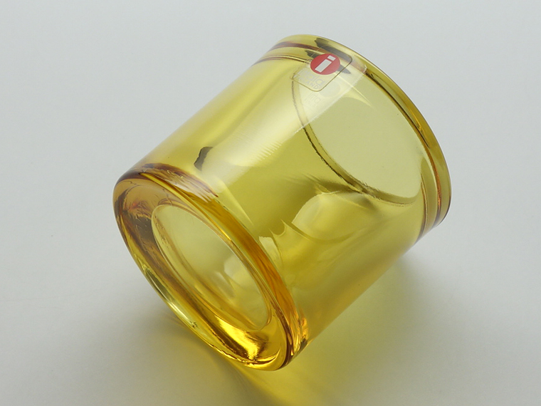 イッタラ　kivi イエロー　キャンドルホルダー iittala/イッタラ KIVI/キヴィ キャンドルホルダー イエロー 002