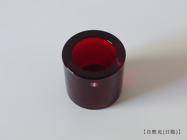 iittala/イッタラ KIVI/キヴィ キャンドルホルダー レッド 001
