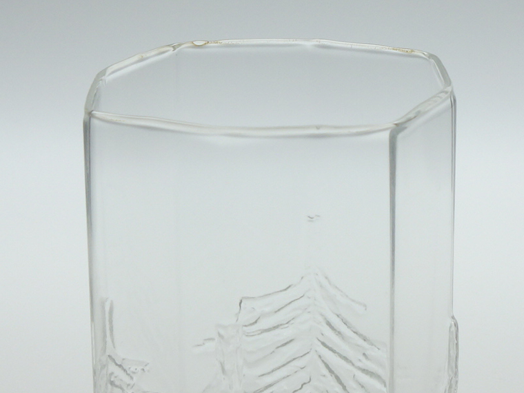  vintage Kuusi ガラスベース(16cm) iittala/イッタラ Kuusi/クーシ ベースH16cm 004|北欧