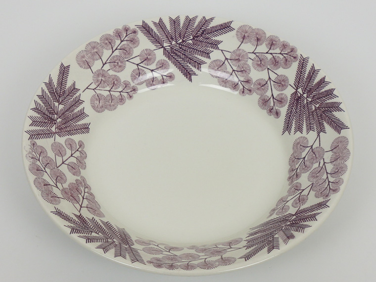 【美品】GefleゲフレMIMOSA ミモザ　スープパスタプレート21㎝ 美品】GefleゲフレMIMOSA ミモザスープパスタプレート21㎝