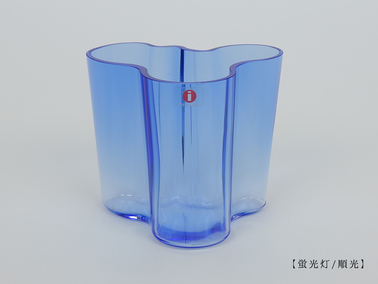 iittala/イッタラ Alvar Aalto フラワーベース H95mm 旧ライトブルー 001|北欧ヴィンテージのpippuri(ピップリ)