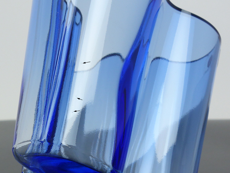  AaltoCollection(ライトブルー)ベース(95mm) iittala/イッタラ Alvar Aalto ベース H95mm 旧ライトブルー 001