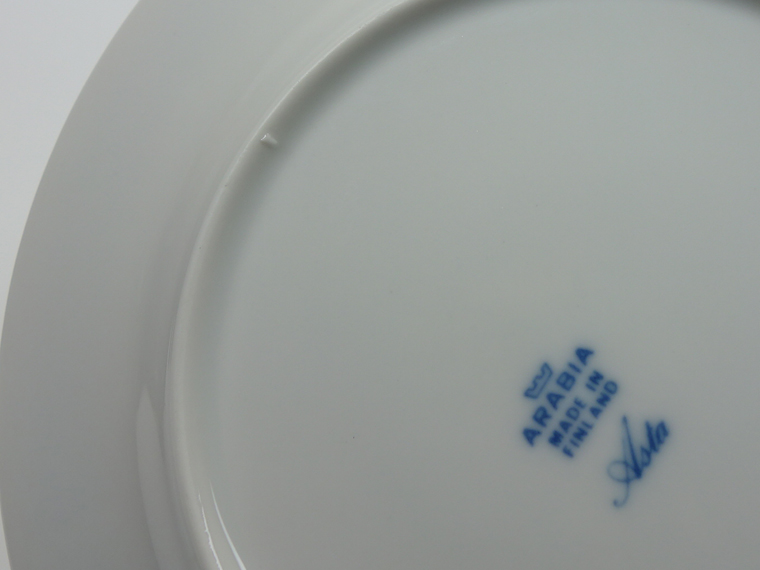 ARABIA/アラビア Asta/アスタ プレート17cm 002|北欧ヴィンテージの