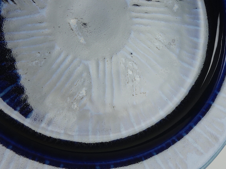 ARABIA gog 手描き フィッシュプレート　ヴィンテージ ARABIA/アラビア GOG フィッシュプレート ブルー 005|北欧