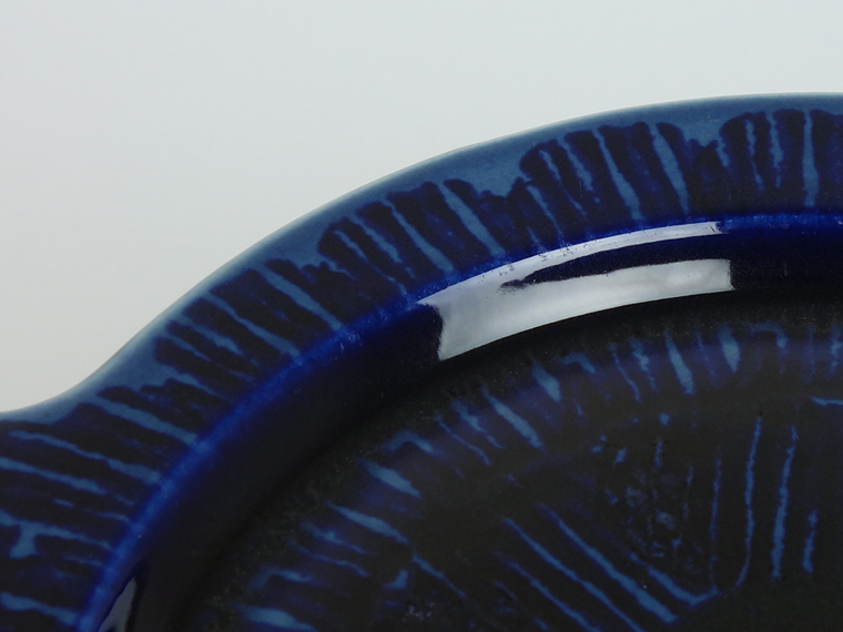 ARABIA/アラビア GOG フィッシュプレート ブルー 005|北欧ヴィンテージ