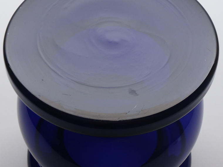ヌータヤルヴィ【イッタラ】VASE　ヴィンテージ品 NUUTAJARVI/ヌータヤルヴィ VASE 1491 バイオレット 001|北欧
