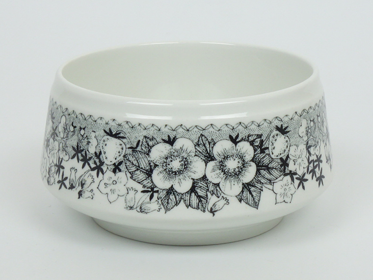 ARABIAヴィンテージ leinikki レイニッキシュガーボウル　ブルー ARABIAヴィンテージ leinikki レイニッキシュガーボウル ブルー