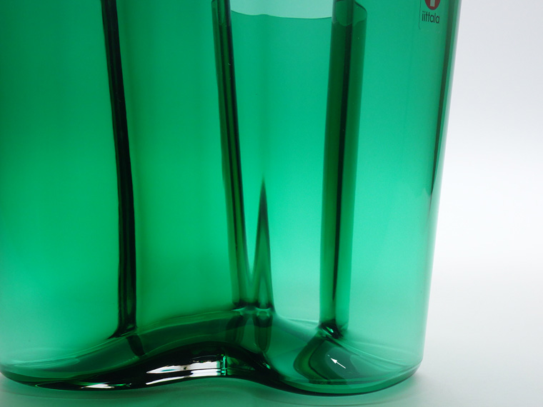 イッタラ　アアルトフラワーベース　エメラルド（廃盤色） iittala / イッタラ アアルト アールト フラワーベース
