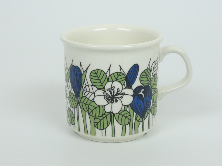 ARABIA/アラビア Krokus/クロッカス カラー デミタスカップ＆ソーサー