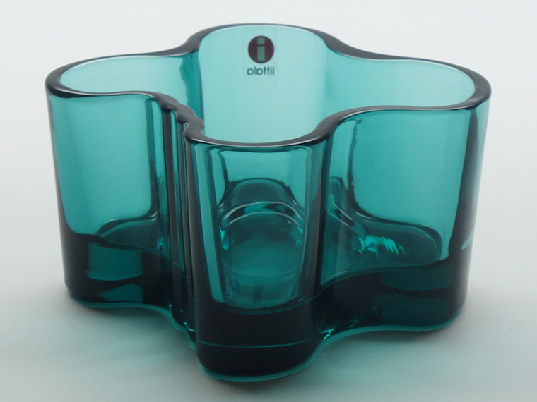 イッタラ アルヴァ・アアルト キャンドルホルダー 55㎜ ターコイズ