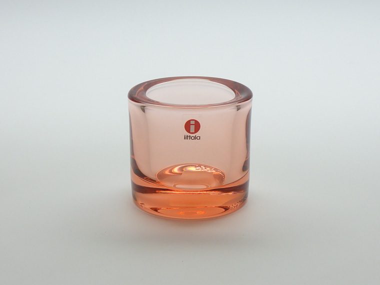 iittala/イッタラ Kivi/キヴィ キャンドルホルダー サーモン