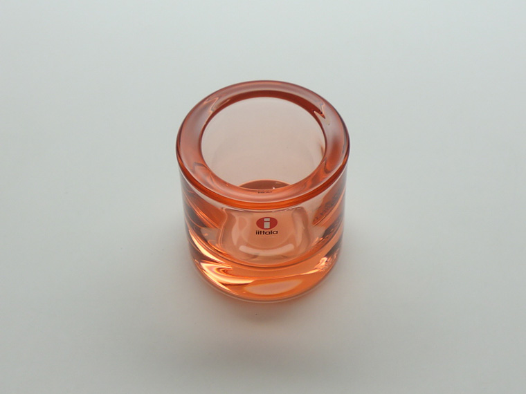 iittala/イッタラ Kivi/キヴィ キャンドルホルダー サーモン