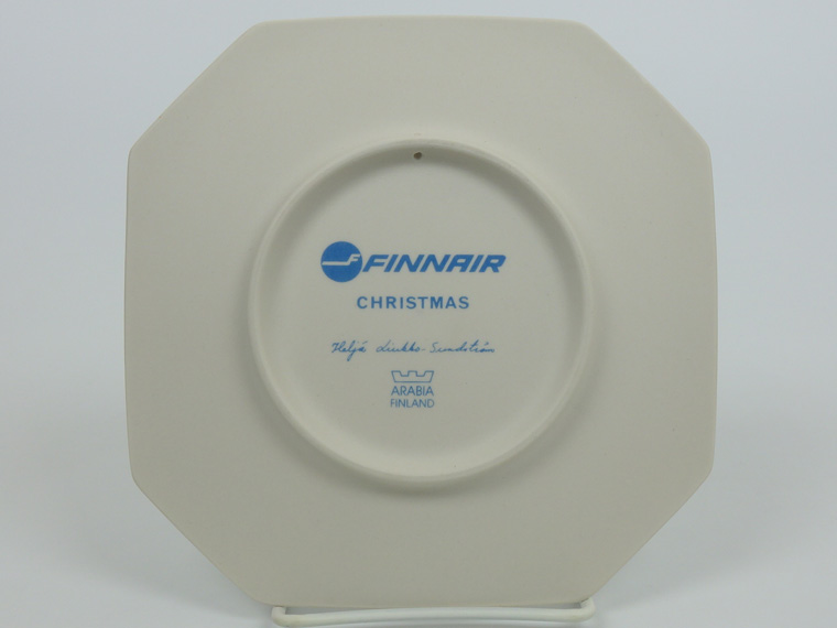 ARABIA×FINNAIR ヘルヤ・リウッコ=スンドストロムの陶板