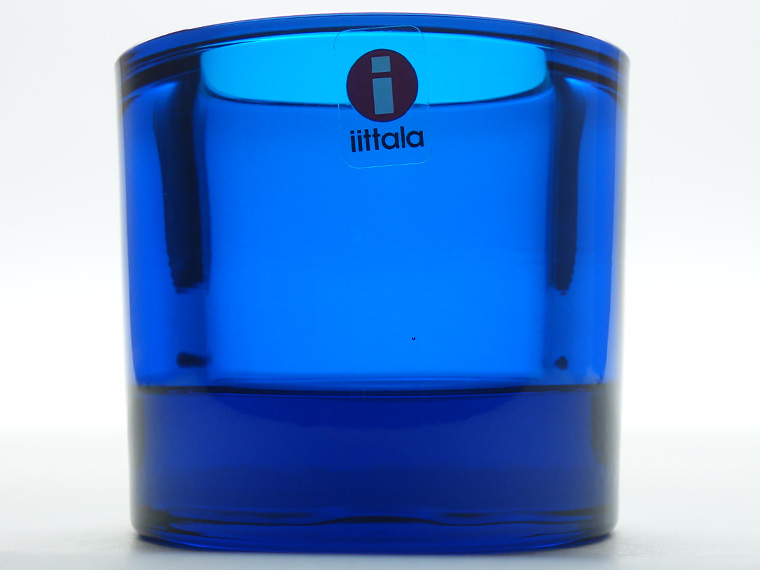 iittala/イッタラ Kivi/キヴィ キャンドルホルダー 旧ターコイズ