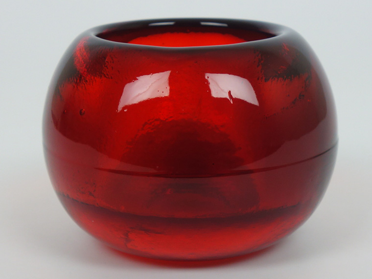 4682 Pilvi キャンドルホルダー ヌータヤルヴィ レッド