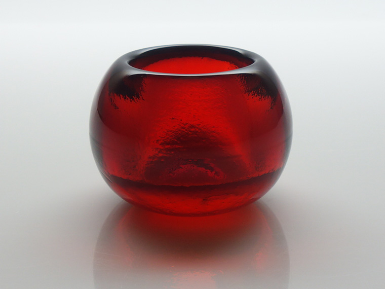 4682 Pilvi キャンドルホルダー　ヌータヤルヴィ　レッド 4682 Pilvi キャンドルホルダー ヌータヤルヴィ レッド