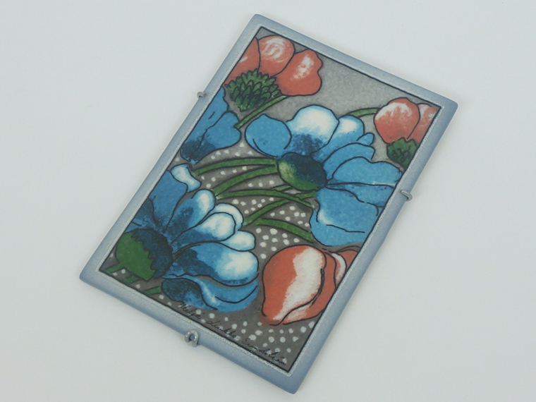 ARABIA/アラビア ヘルヤ・リウッコ=スンドストロムの陶板 Sinista ja