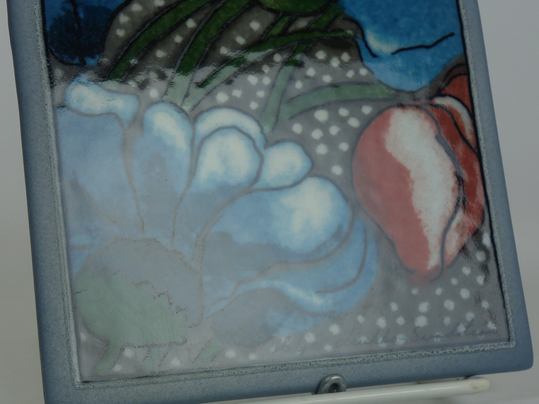 ARABIA/アラビア ヘルヤ・リウッコ=スンドストロムの陶板 Sinista ja