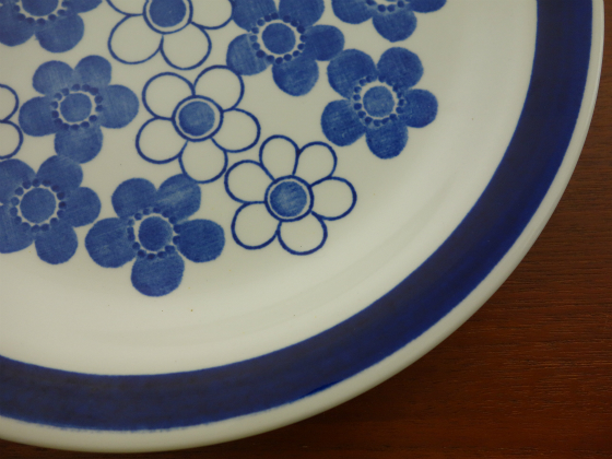 Rorstrand/ロールストランド Anemon/アネモン プレート24cm ブルー 006