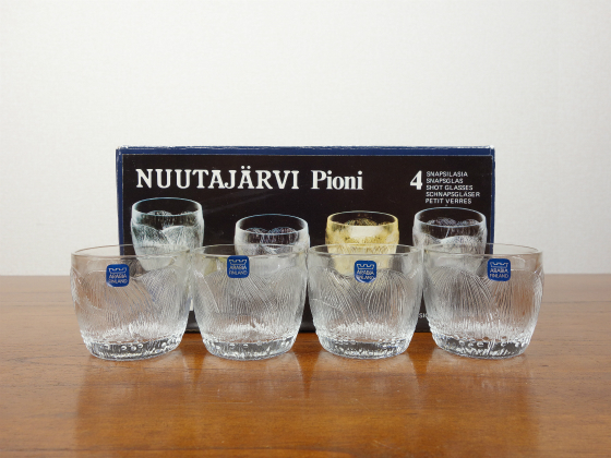 【 イッタラ 】 NUUTA JARVI ヌータヤルヴィ　ピオニプレートセット Nuutajarvi ARABIA iittala 