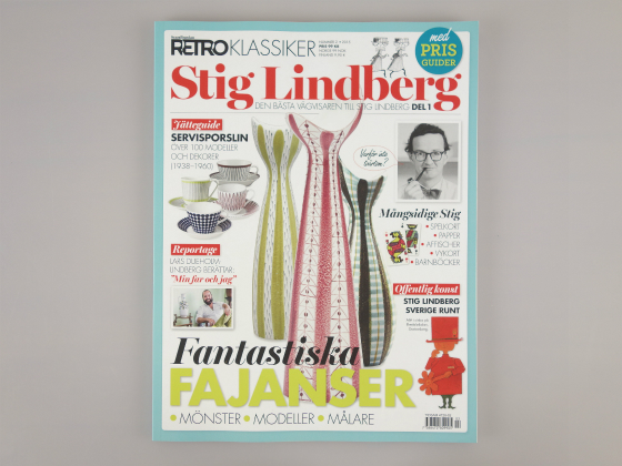スウェーデン/書籍 RETRO KLASSIKER - STIG LINDBERG DEL 1|北欧 