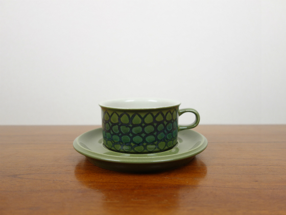 【レア】アラビア　HLA　フラワーベース ARABIA/アラビア HLAのフラワーベース 104/1 (青いバラ) 003