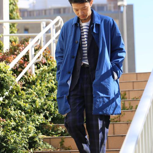 EEL サクラコート Ssize 青 イール blue steps ver 別注-