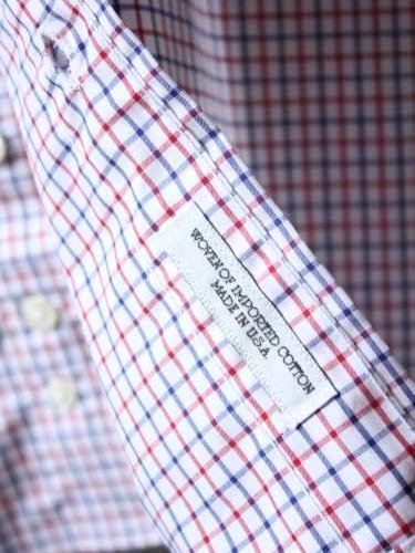 INDIVIDUALIZED SHIRTS GRAPH CHECK B.D Standard fit mens