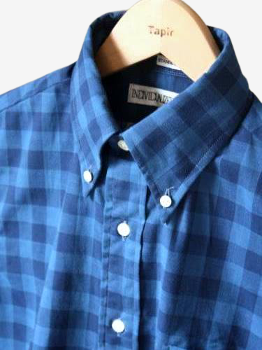 INDIVIDUALIZED SHIRTS (インディビジュアライズドシャツ) BLOCK CHECK B.D Standard fit 正規通販 -  神戸のセレクトショップTapir (タピア)
