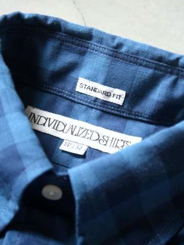 《30%OFF》 INDIVIDUALIZED SHIRTS BLOCK CHECK B.D Standard fit mens