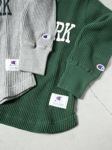 Champion (チャンピオン) キッズワッフルスウェット kids 正規通販 - 神戸のセレクトショップTapir (タピア)