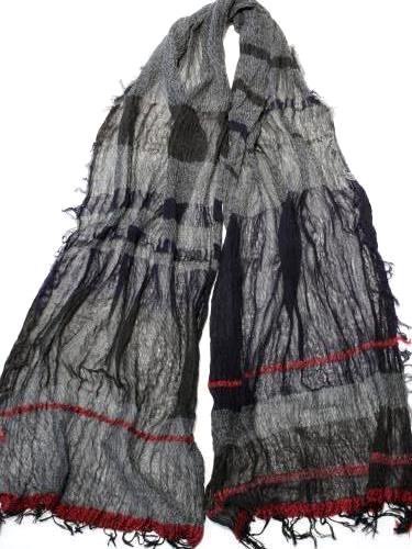 tamaki niime ڿ roots shawl cotton middle
