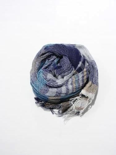 tamaki niime ڿ roots shawl cotton middle