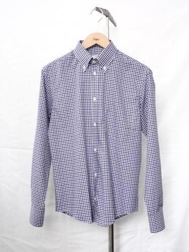 《30% OFF》 Solandrino チェックB.Dシャツ mens